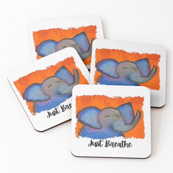 Item preview, Just Breathe Emo-Elephant: Content designed and sold by Tori Allbright.