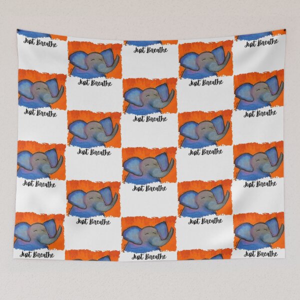Item preview, Just Breathe Emo-Elephant: Content designed and sold by Tori Allbright.