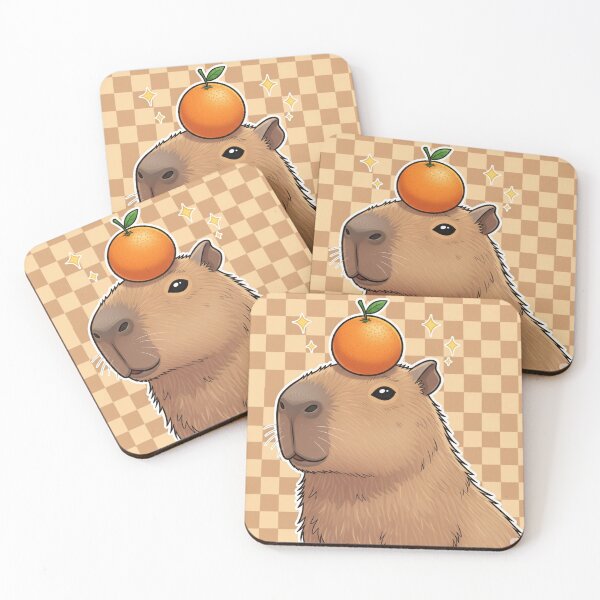 Item preview, Cuteness and playfulness combined give rise to the capybara. designed and sold by SmileShopAJ.