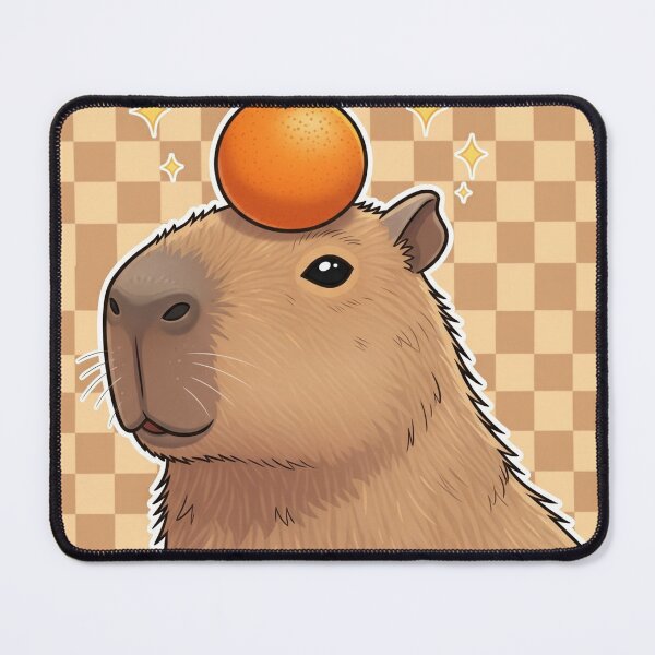 Item preview, Cuteness and playfulness combined give rise to the capybara. designed and sold by SmileShopAJ.