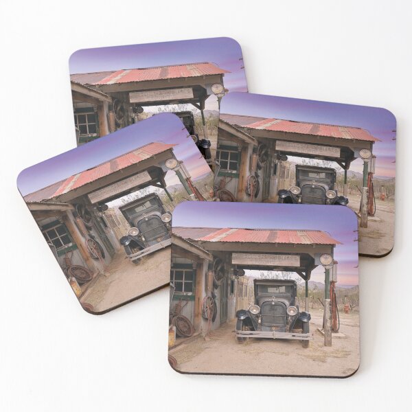 Item preview, old car in the garage, Gammons Gulch designed and sold by Mauswohn.