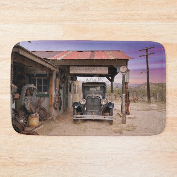 Item preview, old car in the garage, Gammons Gulch designed and sold by Mauswohn.