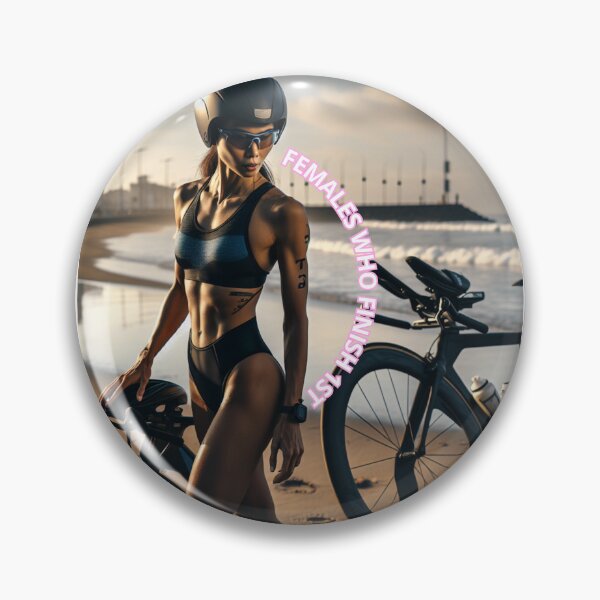 Item preview, “FEMALES WHO FINISH FIRST” – Triathlon Victory Design designed and sold by Triathlongram.