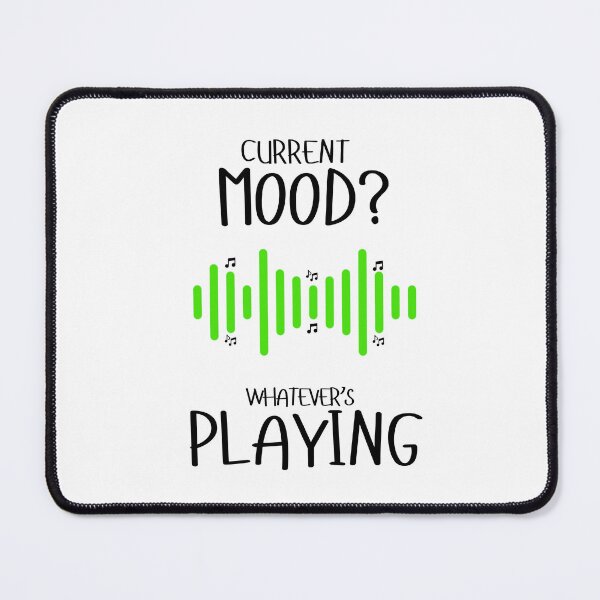Item preview, Current mood? Whatever’s playing – Mood Reflected by Random Music designed and sold by kaviyadesigns.