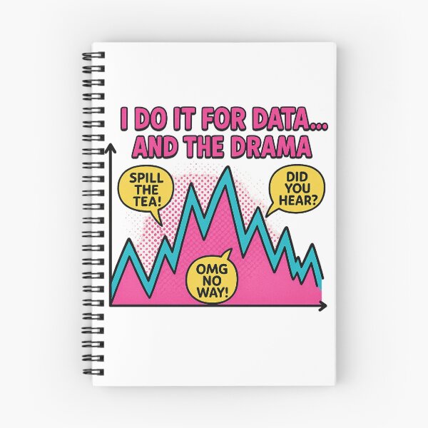 Item preview, I Do It for Data... and the Drama designed and sold by Soft Chaos Co.