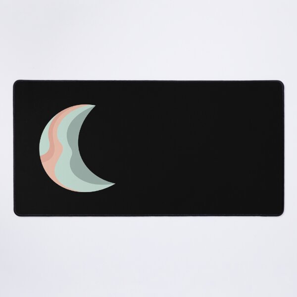 Item preview, Retro Groovy Crescent Moon - 70s Aesthetic designed and sold by Julza Art.