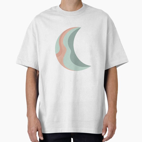 Item preview, Retro Groovy Crescent Moon - 70s Aesthetic designed and sold by Julza Art.