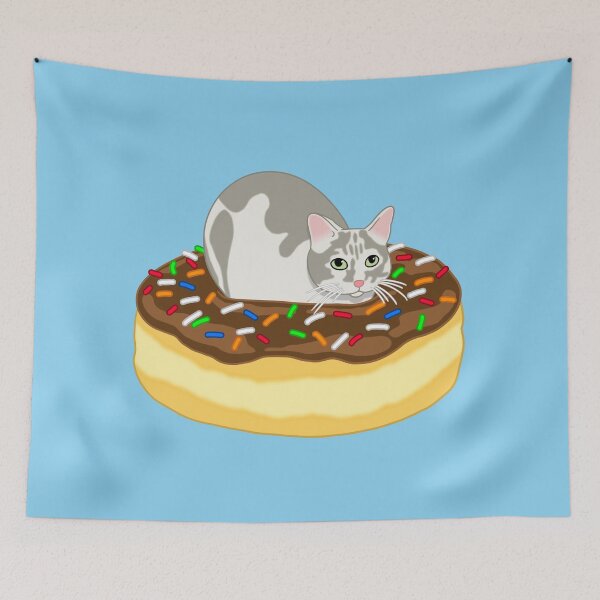 Item preview, Cat Loaf Donut designed and sold by CCCDesign.