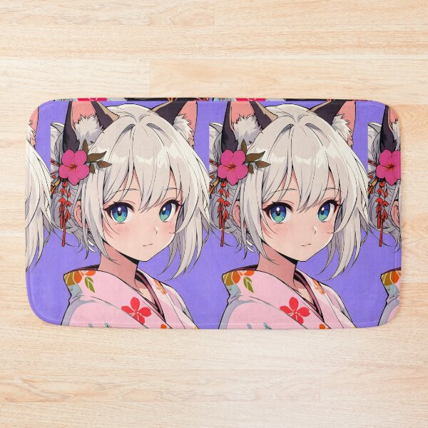 Item preview, Yukata Neko Girl designed and sold by ShuudenPrints.