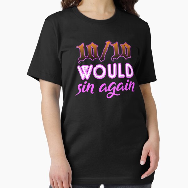 Item preview, Would Sin Again designed and sold by LeatherRebel75.
