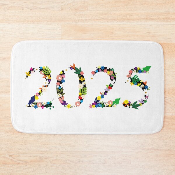 Item preview, 2025 Floral Sticker – Colorful Flower Number for Planner, Scrapbook, or Gift designed and sold by cpop-studio.