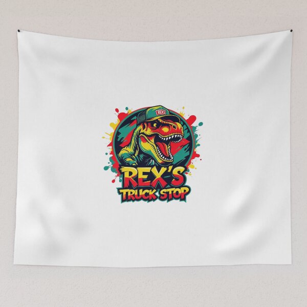 Item preview, Rex’s Truck Stop designed and sold by Al’s T-Shirt Barn.