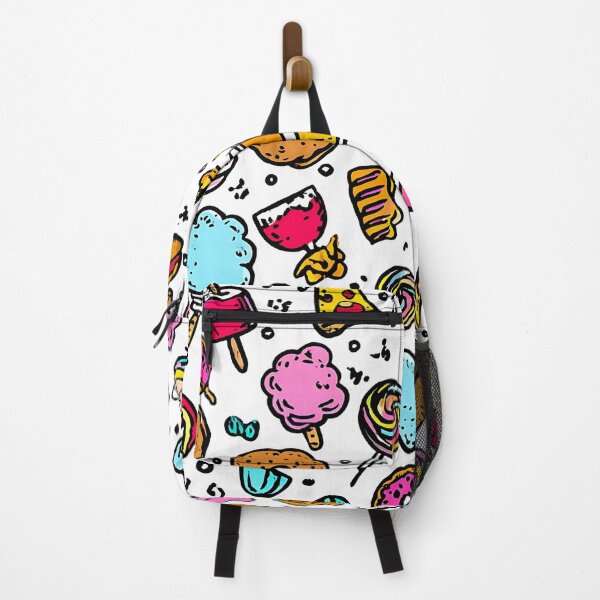 Item preview, Fun Doodle Food Seamless Pattern - Colorful Sketch Art designed and sold by Gunner Design.