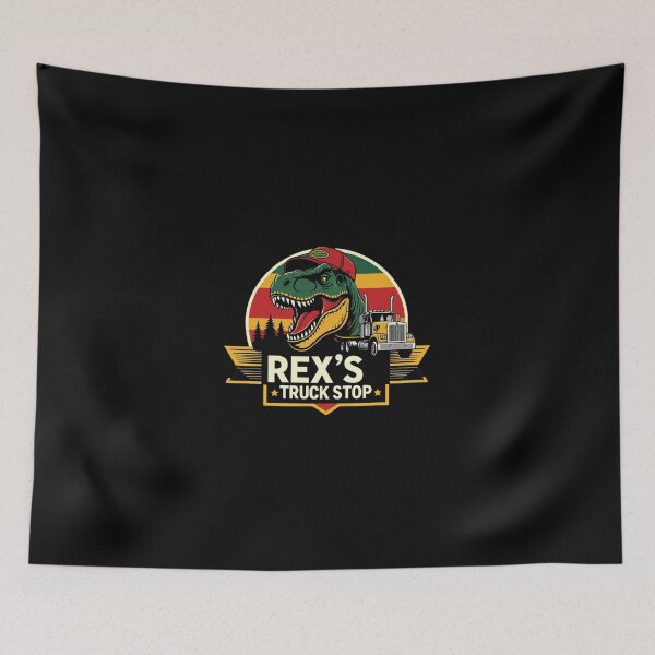 Item preview, Rex’s Truck Stop designed and sold by Al’s T-Shirt Barn.