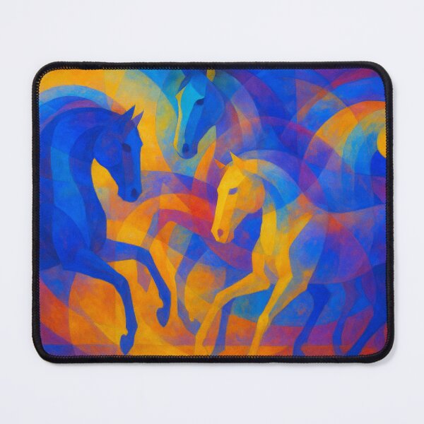 Item preview, Dancing horses in a flood of colors designed and sold by Sigtrix.