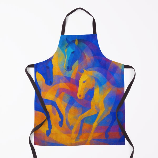 Item preview, Dancing horses in a flood of colors designed and sold by Sigtrix.