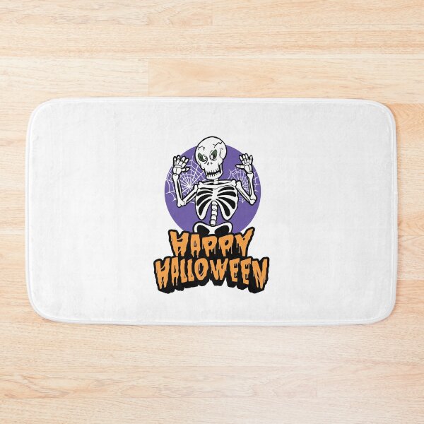 Item preview, Funny Halloween Skeleton Character in Spooky Web designed and sold by StairheadStore.
