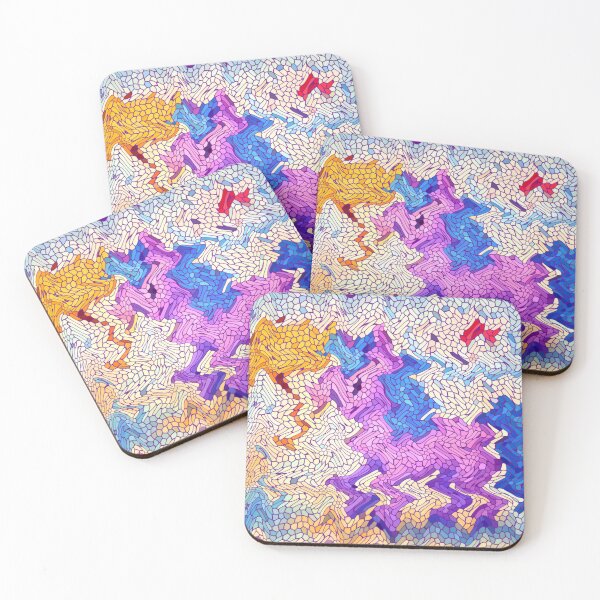 Item preview, Vibrant geometric sea of colors designed and sold by Sigtrix.