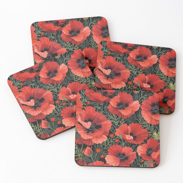 Item preview, Oriental Poppies designed and sold by CoolPixels.