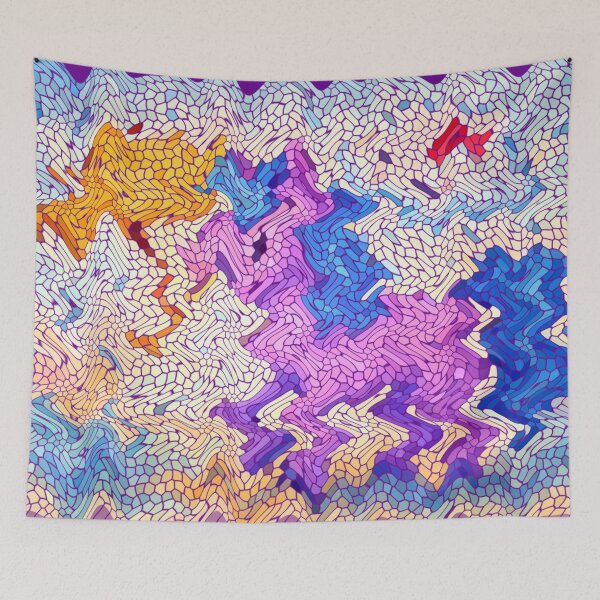 Item preview, Vibrant geometric sea of colors designed and sold by Sigtrix.