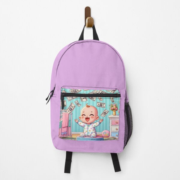 Item preview, BABY PLAYING WITH DOLLARS designed and sold by Catalina Kate.