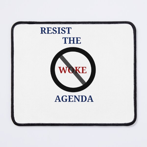 Item preview, Resist The Woke Agenda designed and sold by DigiCreArte.