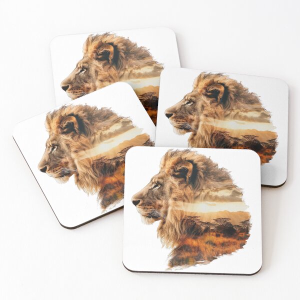 Item preview, Big Lion Collage designed and sold by NMB-ART-Design.