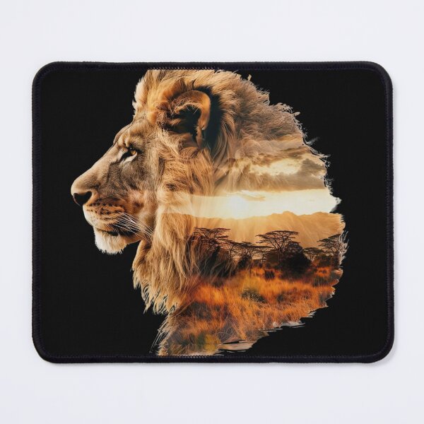 Item preview, Big Lion Collage designed and sold by NMB-ART-Design.
