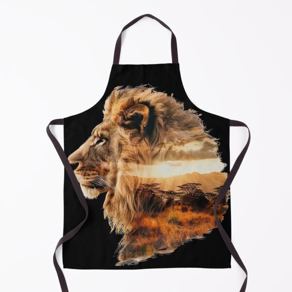 Item preview, Big Lion Collage designed and sold by NMB-ART-Design.