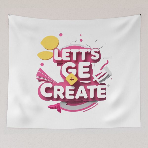 Item preview, Let’s Get Creative – Artistic Vibes & Imagination Flow designed and sold by aslya-top.