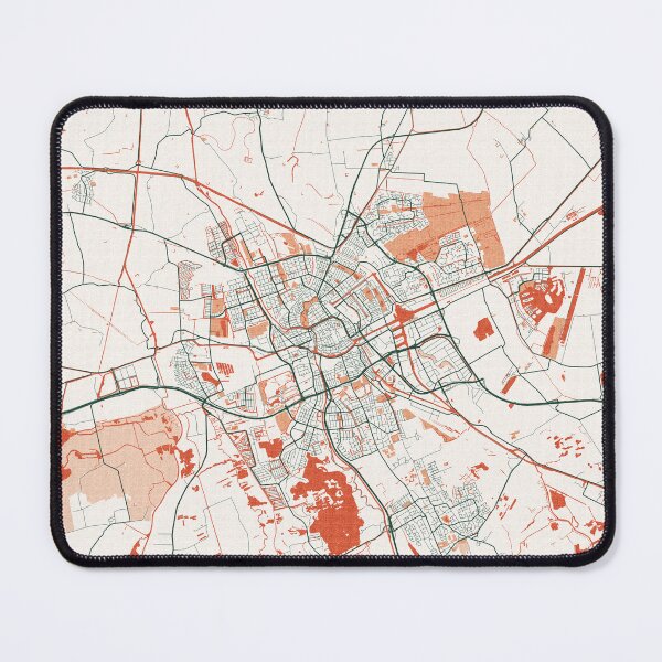 Item preview, Groningen City Map of Netherlands - Bohemian designed and sold by deMAP.