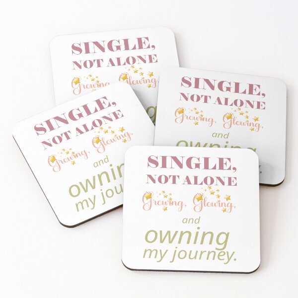 Item preview, Single, Not Alone – Inspiring Design for Independent Souls Growing and Glowing designed and sold by ArtsyExplorer.