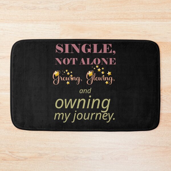 Item preview, Single, Not Alone – Inspiring Design for Independent Souls Growing and Glowing designed and sold by ArtsyExplorer.