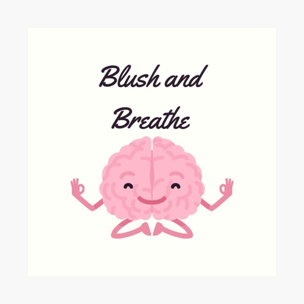 Item preview, Blush and Breathe | Stoicism Philosophy, Stoic Mindset designed and sold by LexaArtworks.