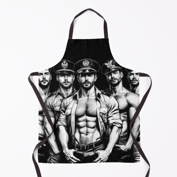 Item preview, Let's Hear It For The Boys Tom of Finland Tribute Military Gay Pride Graphic Design designed and sold by ItsAKinkThing.