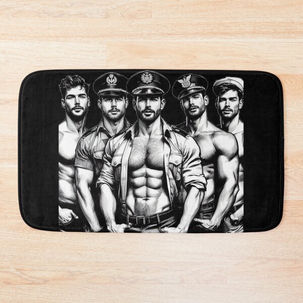 Item preview, Let's Hear It For The Boys Tom of Finland Tribute Military Gay Pride Graphic Design designed and sold by ItsAKinkThing.