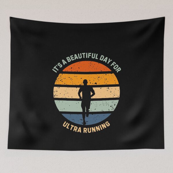 Item preview, Beautiful Day For Ultra Running Motivational Ultra Marathon designed and sold by StrideSuccess.