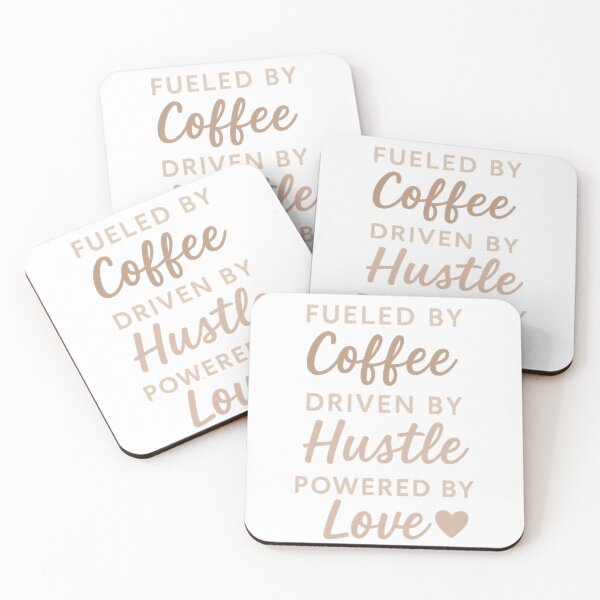 Item preview, Fueled by Coffee,Driven by Hustle, Powered by Love - Mom Life Shirt designed and sold by carolyntees.