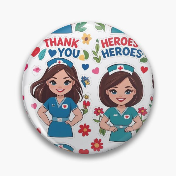 Item preview, national nurses week stickers design designed and sold by AKANKEDESIGN.