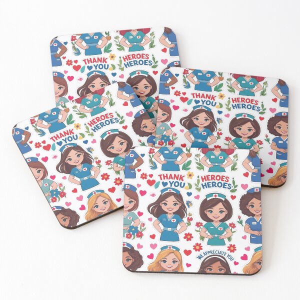 Item preview, national nurses week stickers design designed and sold by AKANKEDESIGN.