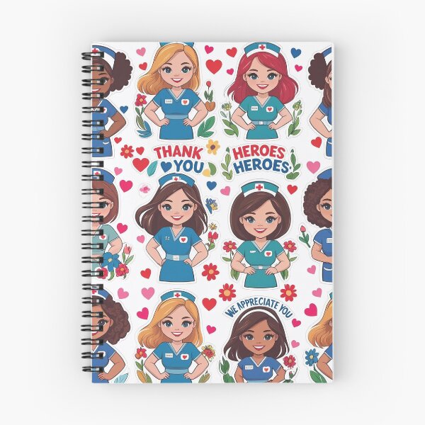 Item preview, national nurses week stickers design designed and sold by AKANKEDESIGN.