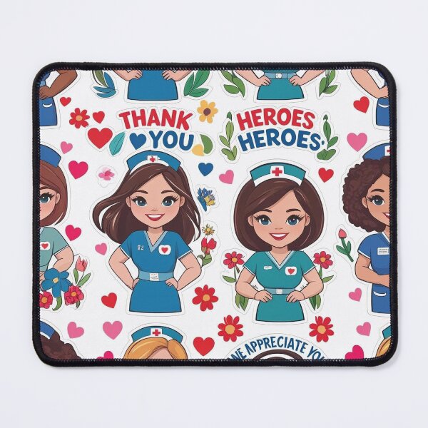Item preview, national nurses week stickers design designed and sold by AKANKEDESIGN.