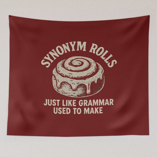 Item preview, Synonym Rolls Just Like Grammar Used To Make  designed and sold by DemureArtsy.