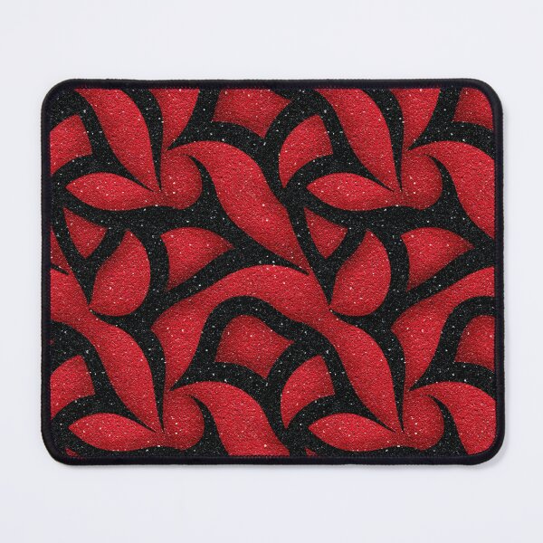 Item preview, Red and Black Textured Abstract Seamless Pattern. designed and sold by RGShirtWorks.