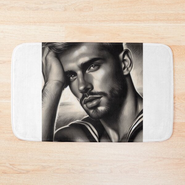 Item preview, Ahoy Sailor Tom of Finland Tribute Gay Pride Graphic Design designed and sold by ItsAKinkThing.