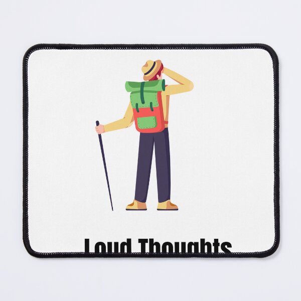 Item preview, Silent Hikes, Loud Thoughts designed and sold by DesignMeThat.