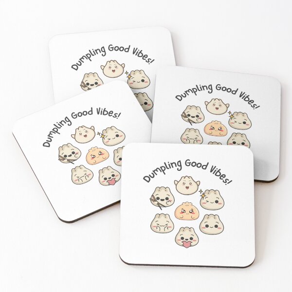 Item preview, Dumpling Good Vibes, Dim Sum, Yum Cha, Kawaii, Cute designed and sold by AASparksDesigns.