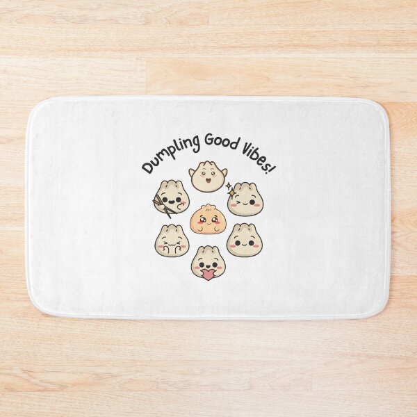 Item preview, Dumpling Good Vibes, Dim Sum, Yum Cha, Kawaii, Cute designed and sold by AASparksDesigns.