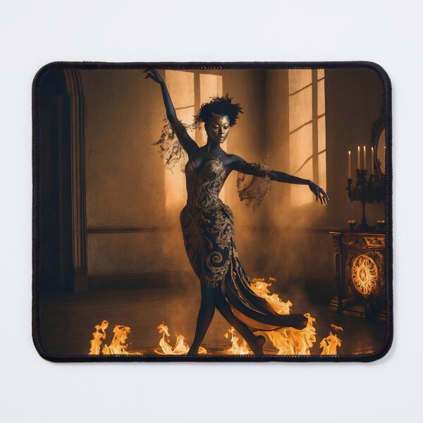 Item preview, Gothic Zodiac Art – Leo Fire Ritual Illustration designed and sold by LaLi-Designs.