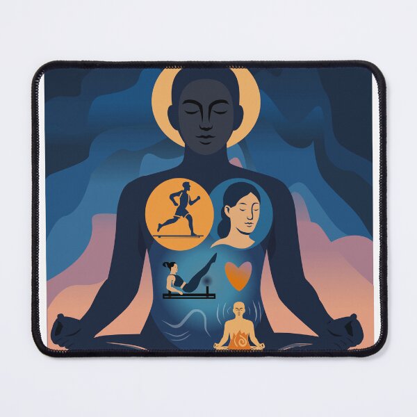Artikelvorschau, Inneres Universum – Illustration des Wellness- und Achtsamkeitskonzepts entworfen und verkauft von CheriTanya.